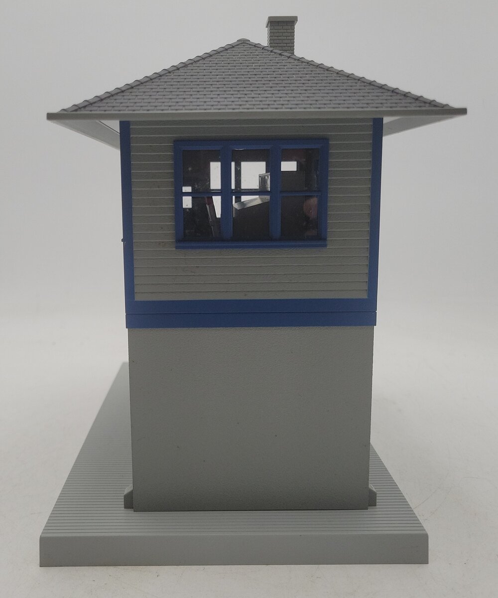 MTH 30-9011 O Gauge Gray & Blue Switch Tower EX