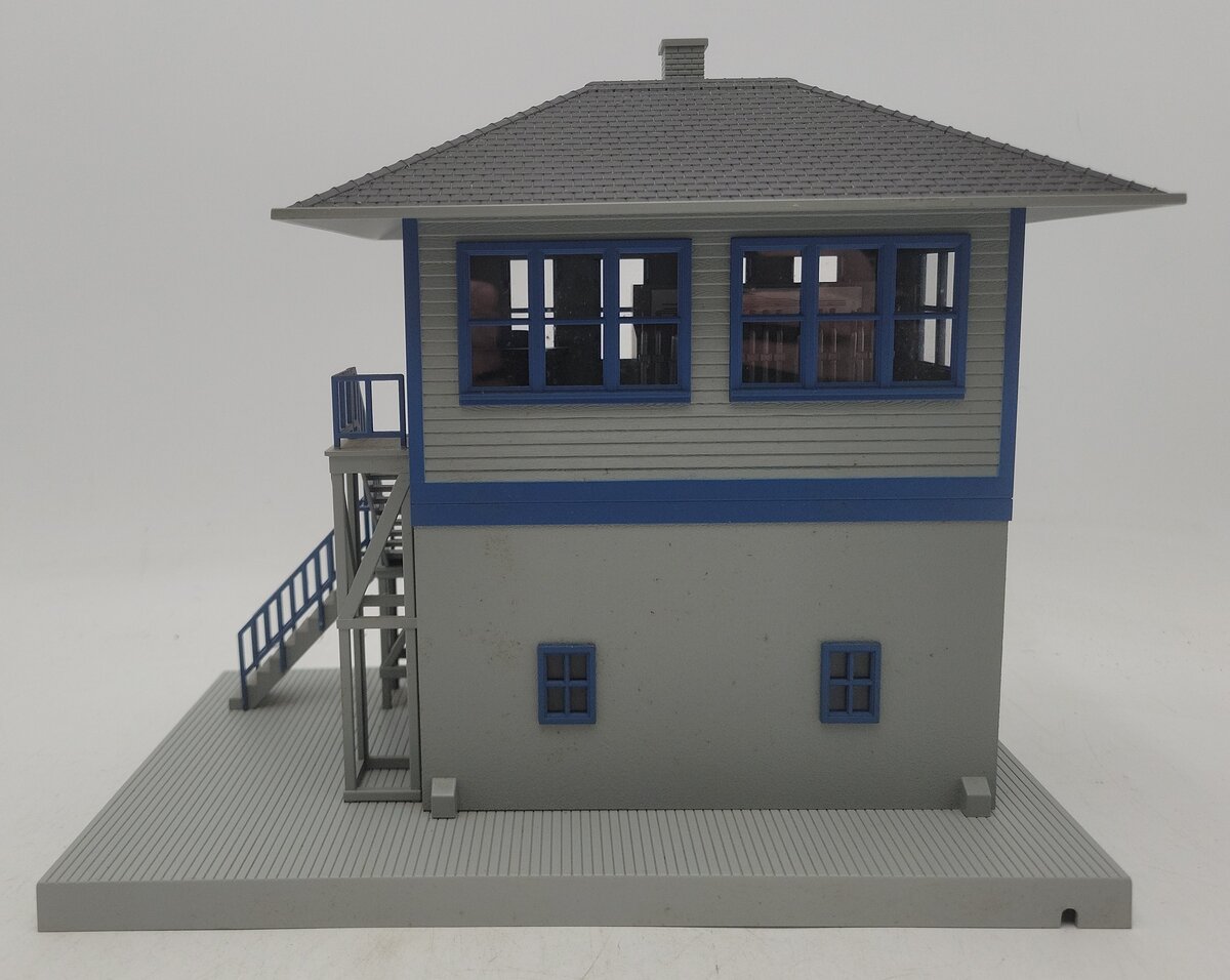 MTH 30-9011 O Gauge Gray & Blue Switch Tower EX