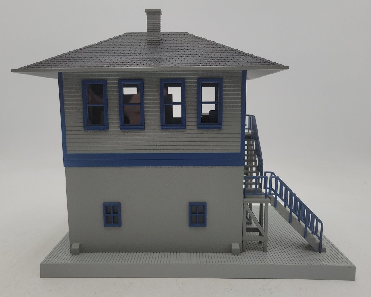 MTH 30-9011 O Gauge Gray & Blue Switch Tower EX