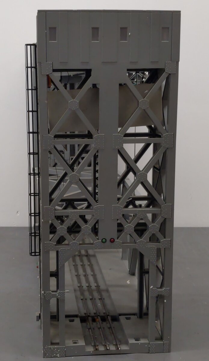 Lionel 6-12782 O Gauge Operating Lift Bridge with Bell & Lights VG