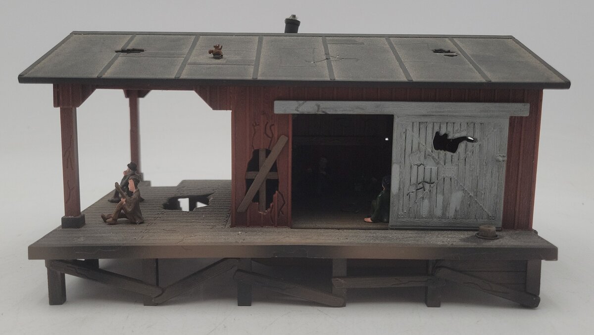 Lionel 6-14161 O Gauge Smoking Hobo Shack EX