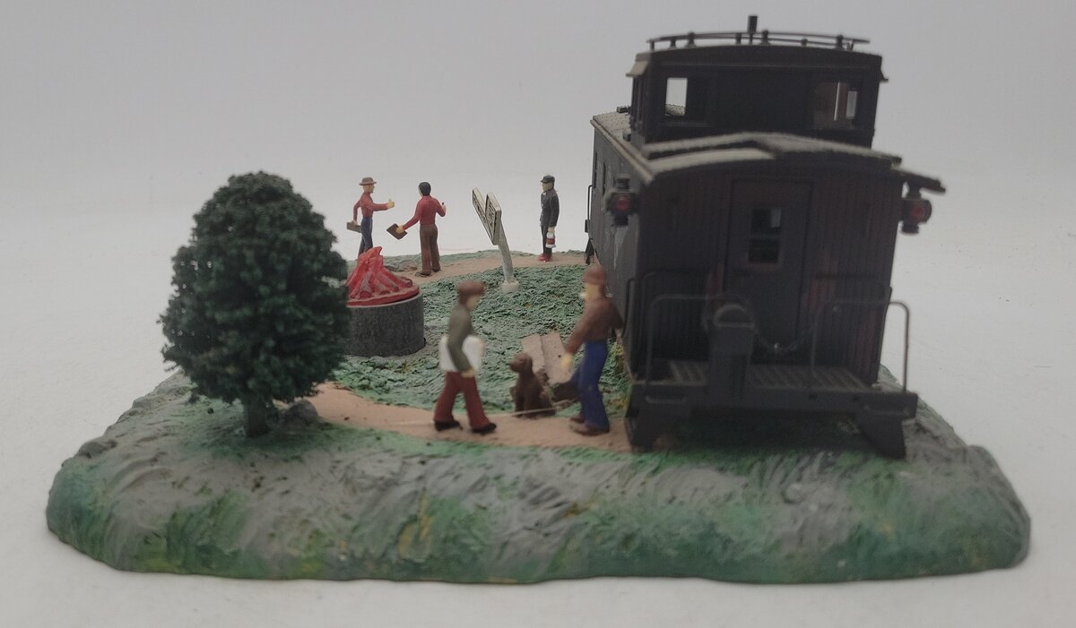 K-Line K42401 O NYC New York Central Caboose Yard Office Scene VG