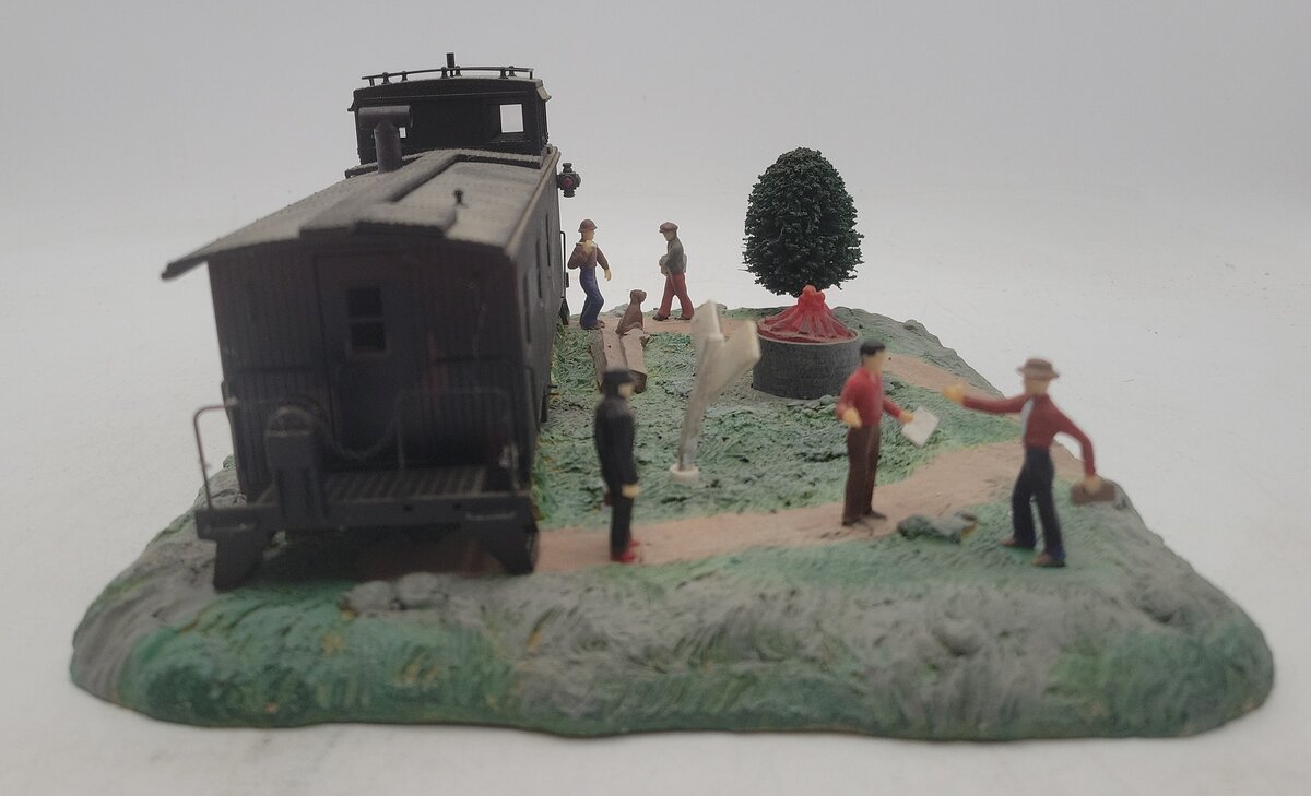 K-Line K42401 O NYC New York Central Caboose Yard Office Scene VG