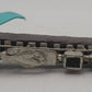 Real Alaskan Railroad Spike w/ Metal Steam Train VG