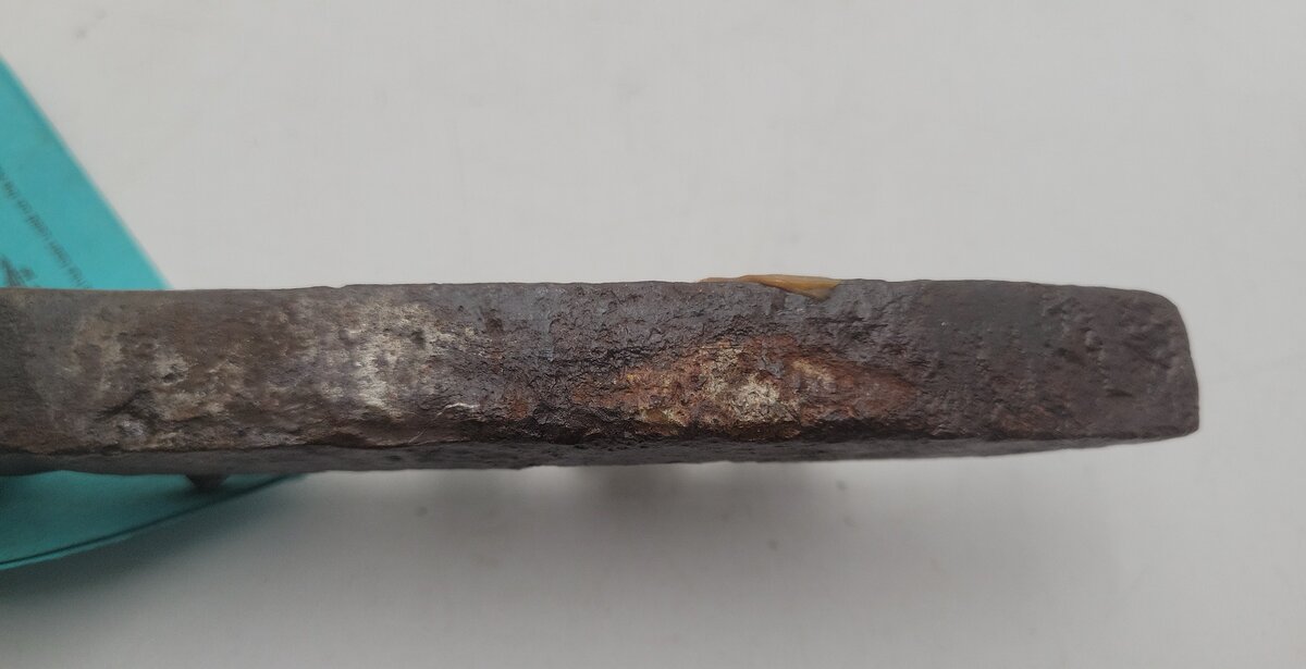 Real Alaskan Railroad Spike w/ Metal Steam Train VG
