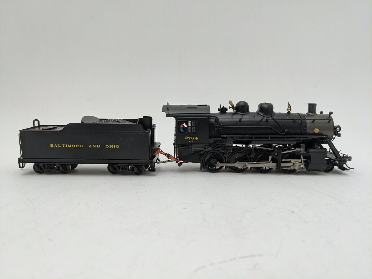 Bachmann Spectrum 11412 HO Baltimore & Ohio 2-8-0 Steam Loco & Tender #2784 EX/Box