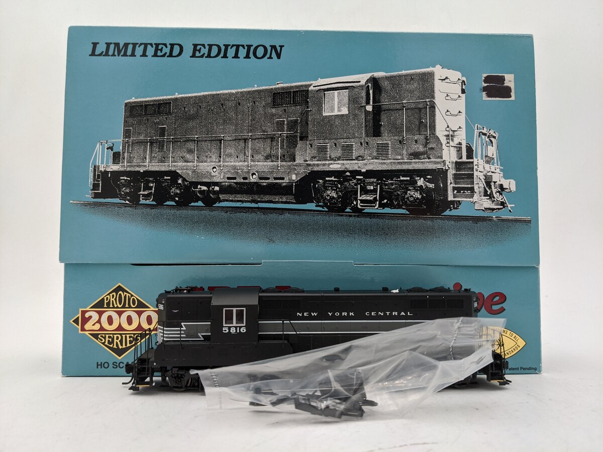Proto 2000 23055 HO New York Central GP7 Phase 2 Diesel Locomotive #5816 EX/Box