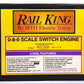 MTH 30-1111-1 O Gauge Norfolk and Western 0-8-0 Steam Locomotive & Tender w/PS1 EX/Box