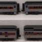 MTH 30-6973 O Canadian Pacific RailKing 60' Madison Passenger Car Set (Set of 4) EX/Box