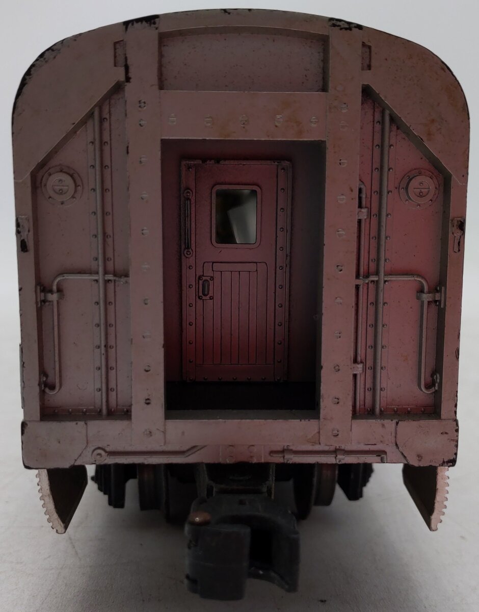 Lionel 2551 Vintage O Canadian Pacific Banff Park Aluminum Observation Car VG