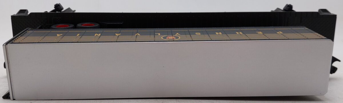 MTH 30-76191 O Gauge Pennsylvania Railroad Flatcar with Trailer EX/Box
