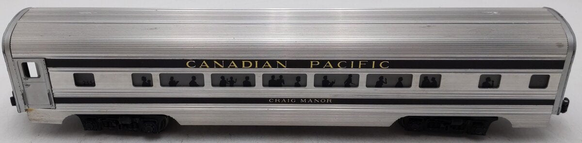 Lionel 2554 Vintage O Canadian Pacific Craig Manor Aluminum Pullman Car VG