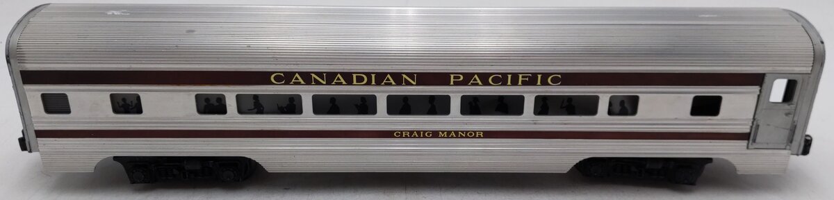 Lionel 2554 Vintage O Canadian Pacific Craig Manor Aluminum Pullman Car VG