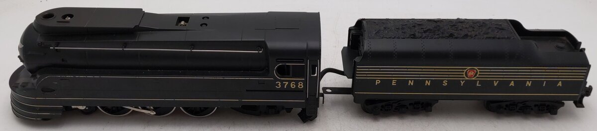 MTH 30-1118-0 RailKing PRR Torpedo Locomotive & Tender #3768 EX