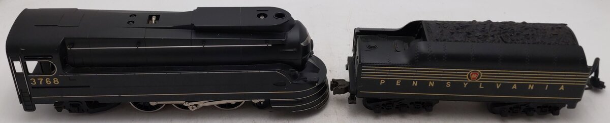 MTH 30-1118-0 RailKing PRR Torpedo Locomotive & Tender #3768 EX