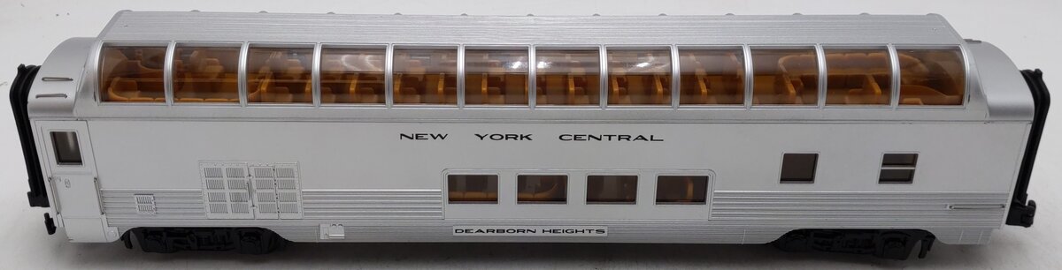 MTH 30-67812 NYC "Dearborn Heights" 60' Streamlined Full-Length Vista Dome Car EX