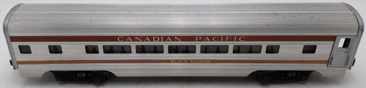 Lionel 2553 Vintage O Canadian Pacific Blair Manor Aluminum Pullman Car VG