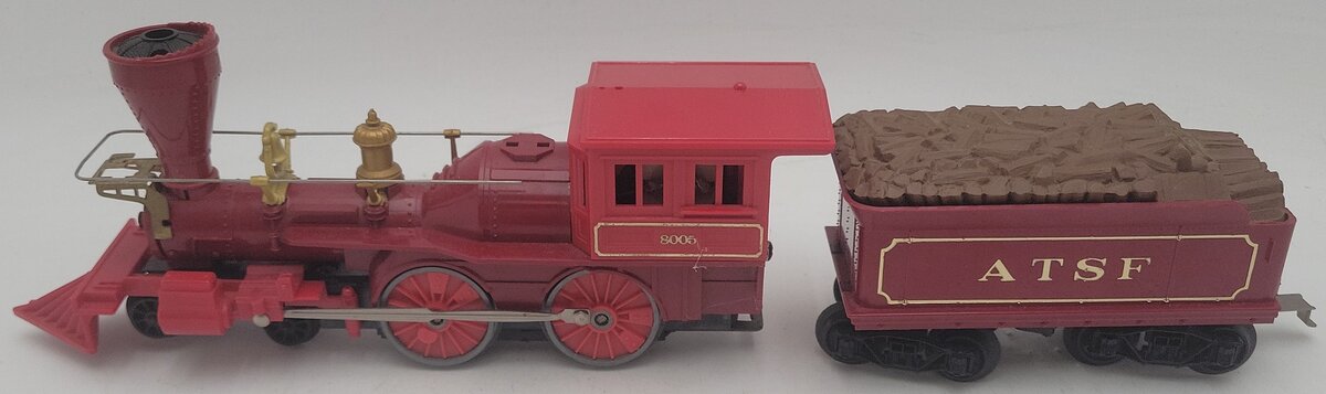 Lionel 8005 O Gauge ATSF 4-4-0 James Gang General Locomotive & Tender EX