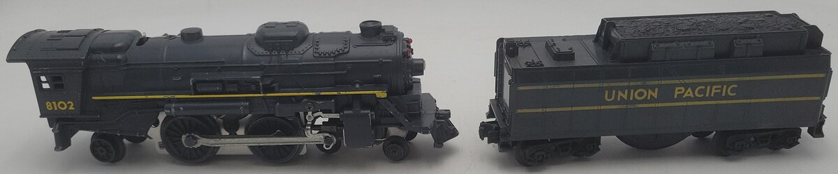 Lionel 6-8102 Union Pacific 4-4-2 Steam Locomotive with Tender EX
