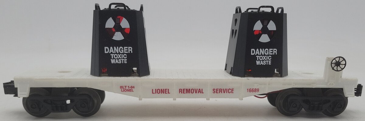 Lionel 6-16689 O Gauge Lionel Toxic Waste Car EX