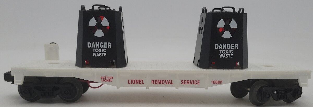 Lionel 6-16689 O Gauge Lionel Toxic Waste Car EX