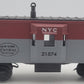 MTH 30-7712 O Gauge New York Central Pacemaker Bay Window Caboose #21574 EX
