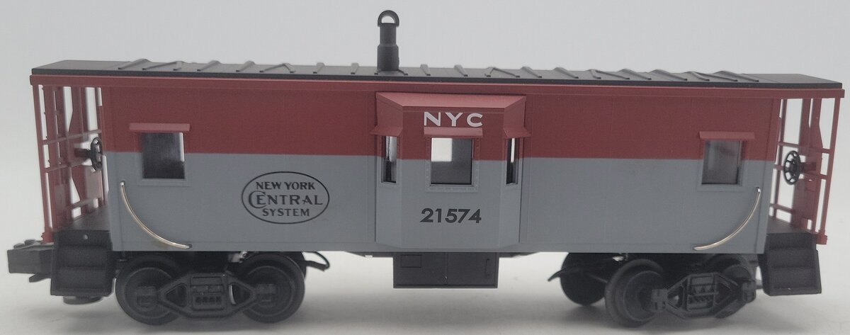 MTH 30-7712 O Gauge New York Central Pacemaker Bay Window Caboose #21574 EX