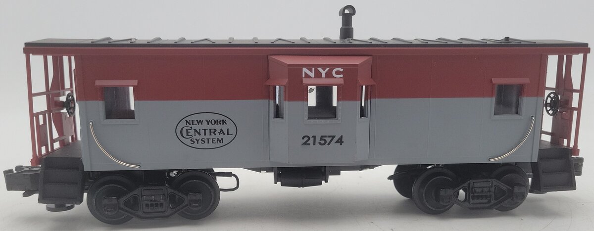 MTH 30-7712 O Gauge New York Central Pacemaker Bay Window Caboose #21574 EX