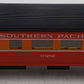 MTH 30-6060S O Gauge Southern Pacific Streamlined Observation Car #10282 EX