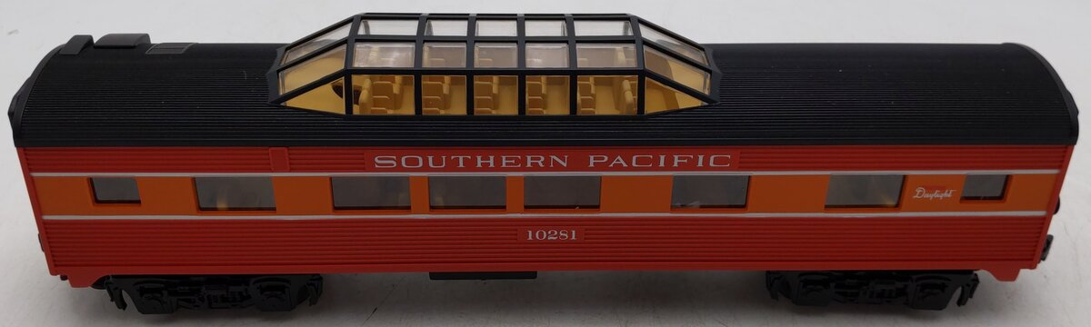 MTH 30-6060S O Gauge Southern Pacific Streamlined Vista Dome #10281 EX