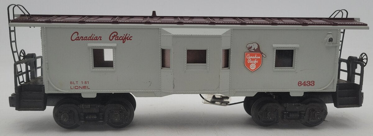Lionel 6-6433 O Gauge Canadian Pacific Bay Window Caboose EX