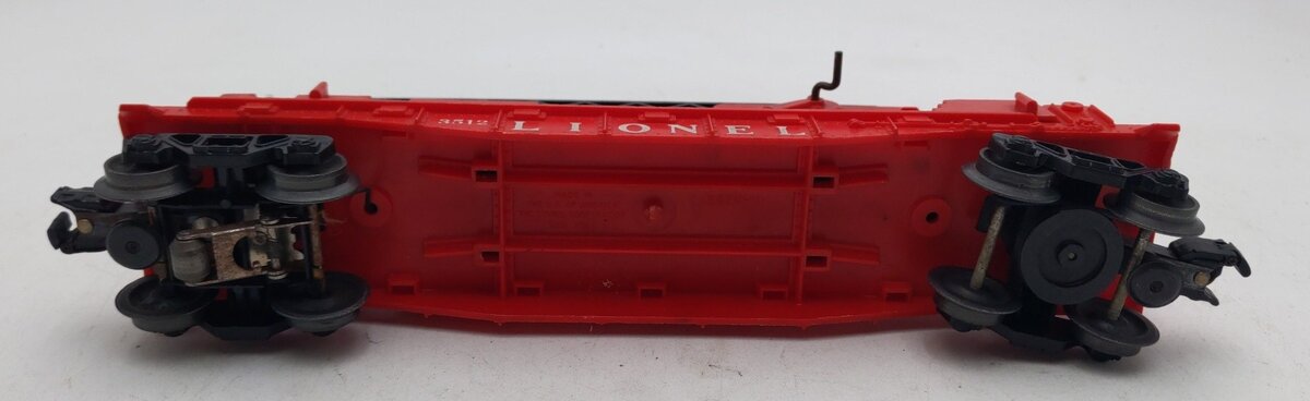 Lionel 3512 Vintage O Fire Ladder Car with Ladder VG