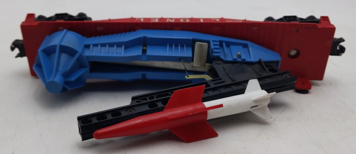 Lionel 6650 Vintage O IRBM Rocket Launcher EX