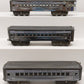 American Flyer Vintage O Prewar Tinplate Silver Passenger Cars 1621, 1622 [3] VG