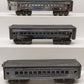 American Flyer Vintage O Prewar Tinplate Silver Passenger Cars 1621, 1622 [3] VG