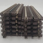 Atlas 6050 O Nickel Silver 10" Straight Track with Brown Ties (11) EX