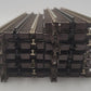 Atlas 6050 O Nickel Silver 10" Straight Track with Brown Ties (11) EX