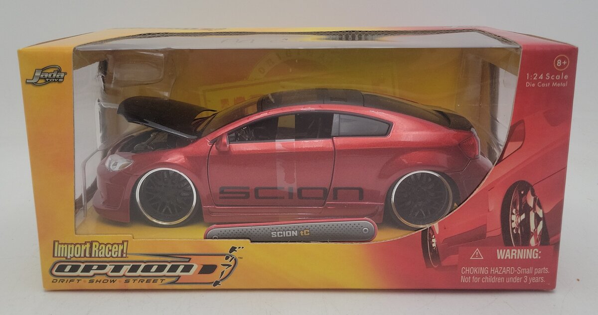 Jada Toys 90689 1:24 Scale Diecast Scion TC Import Racer NIB