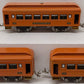 MTH 10-8042 O Orange 710 Series Passenger Car Set (Set of 3) EX