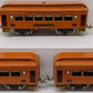 MTH 10-8042 O Orange 710 Series Passenger Car Set (Set of 3) VG