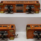 MTH 10-8042 O Orange 710 Series Passenger Car Set (Set of 3) VG