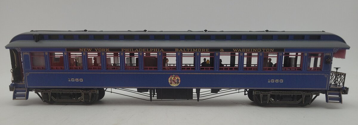 Lionel 2427572 O Gauge Royal Blue Wood Passenger Car #1060 EX