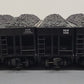 MTH 20-97062 O Gauge Norfolk & Western 4-Bay Hopper With coal Load 6-Car Set EX/Box
