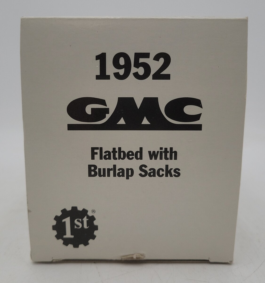 First Gear 19-1130 1:34 Scale GMC Morton Salt Flatbed w/ Burlap Salt Sacks EX/Box