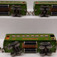 Lionel Vintage O Prewar Green Tinplate Passenger Cars 610, 612[3]