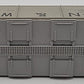 Lionel 6446-25 Vintage O Norfolk & Western Grey Covered 4-Bay Hopper #644625 VG