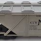 Lionel 6446-25 Vintage O Norfolk & Western Grey Covered 4-Bay Hopper #644625 VG