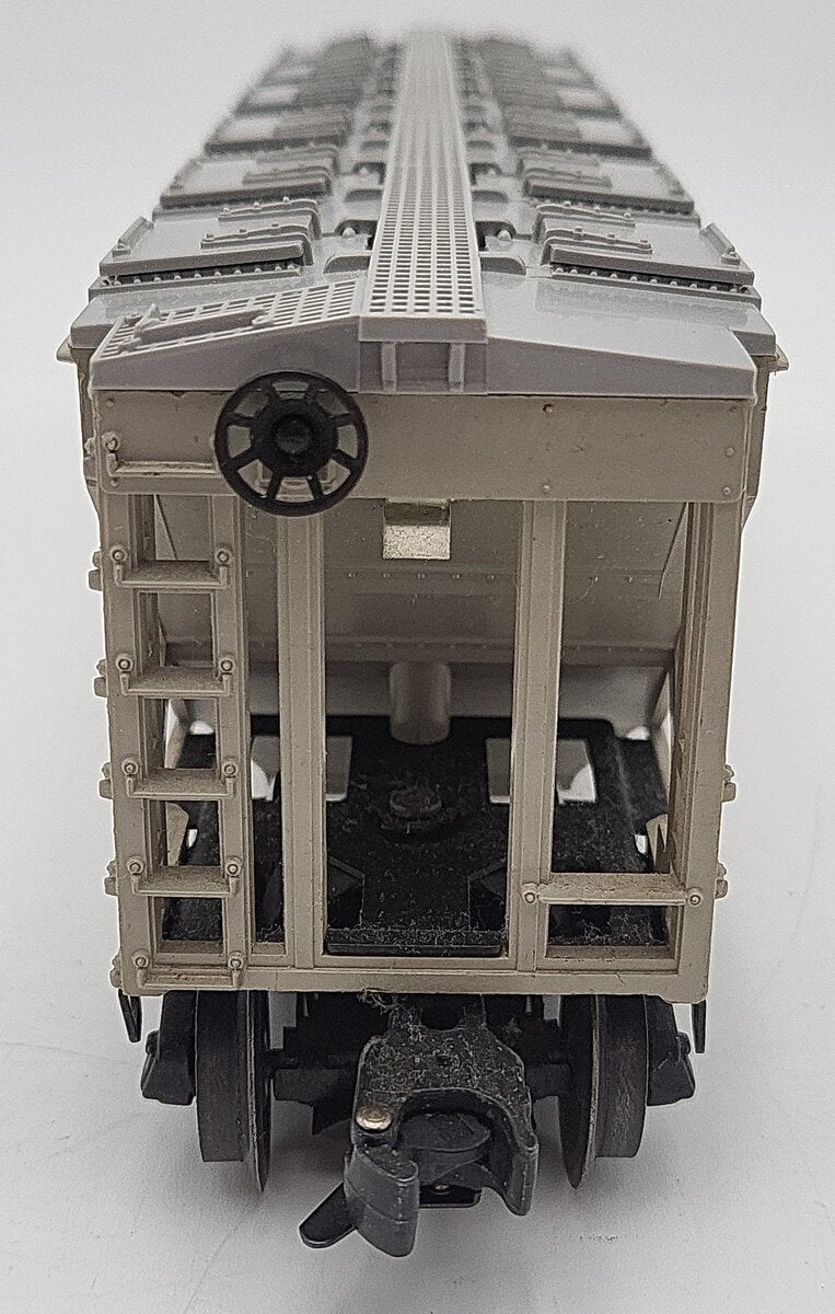 Lionel 6446-25 Vintage O Norfolk & Western Grey Covered 4-Bay Hopper #644625 VG