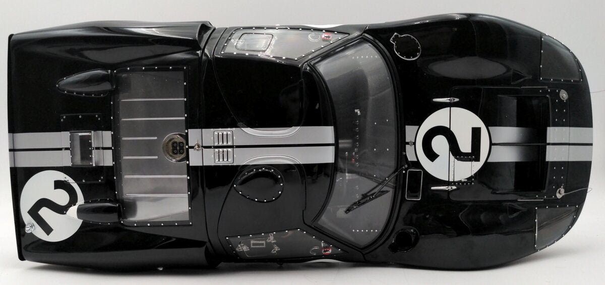 Exoto LMC10010 1:10 Scale Diecast 1966 Ford GT40 MKII Hand Built Replica VG