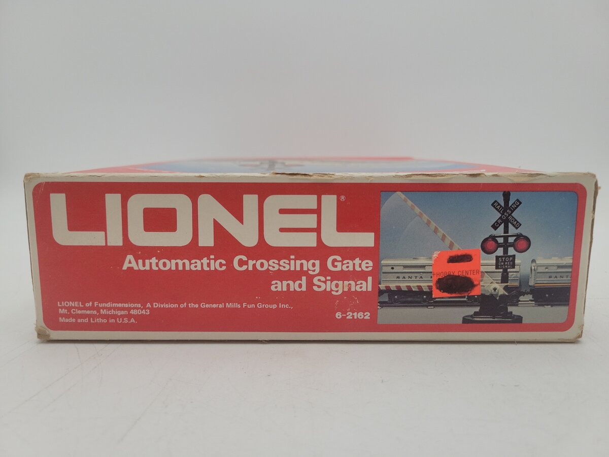 Lionel 6-2162 O Gauge Automatic Crossing Gate & Signal EX/Box